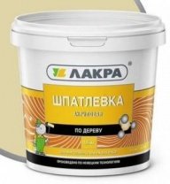 Шпатлевка по дереву бук 1,5кг, Л-С Лакра