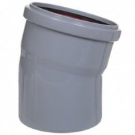 Уголок канализационный 110 мм, 15 град., РосТурПласт, 36678