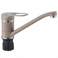 Смеситель для кухни, Эверест, с картриджем, корич-беж, B49-0258