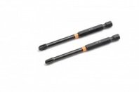 Бита PH3, 90мм, 2шт, магнитная, торсионная ударная, 1/4" ДТ