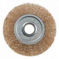 Щетка металл. для УШМ 125/22мм дисковая пушистая ЕРМАК