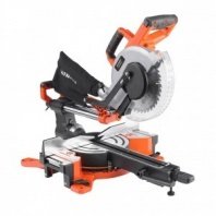 Пила торцовочная 216мм, 1400Вт, 30мм посадка, протяжка, 305х62мм, лазер. напр., PATRIOT MS 210PLD