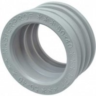 Манжета 40х50 мм, ТЭП, удлиненная, сер, MasterProf, МР-У, ИС.131771