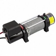 Лебедка автомобильная электрическая LB- 4000, 4,5 т, 3,7 кВт, 12 В// Denzel