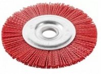 Щетка нейлоновая для УШМ 150/22мм дисковая "РОСОМАХА"
