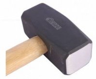 Кувалда 3 кг, деревянная ручка, кованая DERZHI