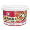 Краска кровельная охра золотистая 2,4кг, акриловая, по кирпичу Радуга