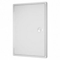 Лючок ревизионный 150х200мм, пластик-АВС, с ручкой-задвижкой, бел, Эра, ЛТ1520П