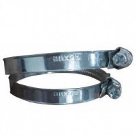 Хомут червячный 25-40мм, 25шт, ширина 9мм, металлич. Вихрь