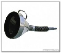 Воронка пласт. гофр. шланг БМ