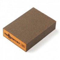 Губка абразивная шлифовальная 100х70х25мм, P180 ГШ-180 Квалитет