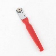 Стеклорез 1-роликовый пластиковая рукоятка Bohrer