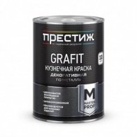 Краска кузнечная бронза 0,9кг, глянцевая, Престиж, Grafit