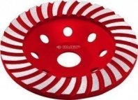 Чашка алмазная 125мм зачистная турбо сегментированная (33375-125) ЗУБР