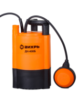 Насос дренажный 100/11м, 400Вт, для чистой воды, 6000л/ч ДН-400Б Вихрь