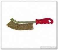 Щетка ручная 1-рядная, пласт. ручка, по металлу, БМ