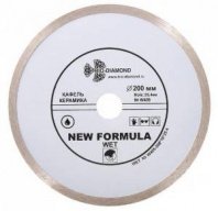 Алмазный диск сплошной 200x25,4мм Trio Diamond