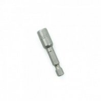 Бита с торцевой головкой 6х48мм, 5шт, магнитная, сталь CrV, Bohrer (цена за 1 биту)