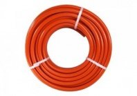 Шланг полив. 4-х слойный 1/2 25м армир., оранж+черн, без примес. Sturm