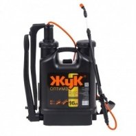 Опрыскиватель 16л садовый Жук, пластик, ранцевый, телескопическая штанга, 650-970 мм, Оптима, ОГ-1