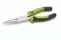Длинногубцы прямые 125мм, плоск. удл., пласт. держ. ДТ