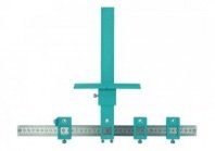 Линейка 40мм, многофункциональная 4 глазка Sturm