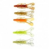 Приманка мягкая Рак 3.5, силикон Премиум, 90 мм, 3 шт. в уп., микс цветов AZOR FISHING камуфляж