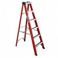 Лестница стремянка 5 ст, стеклопластиковая с органайзером Алюмет