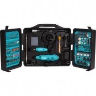 Гравер электрический 135Вт, 8000-30000об/мин, гибкий вал,234 аксессуара MEKKAN