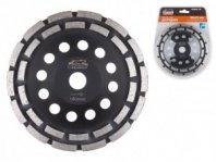 Чашка алмазная 180мм зачистная двухрядная GEPARD