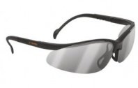Очки защитные серые зеркальные, поликарбонат, УФ защита, защита от царапин, спортивные, Truper
