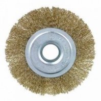 Щетка металл. для УШМ 125/22мм дисковая пушистая Рокот
