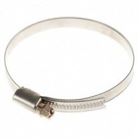 Хомут червячный 90-110мм, 9мм, нерж сталь, СантехКреп, 1.10.13