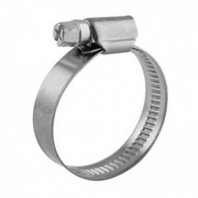 Хомут червячный 90-110мм, 10шт, ширина 12-0,8мм нержавеющая сталь W2, (10 шт/уп) REXANT