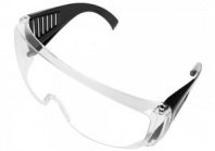 Очки защитные прозрачные, откр.типа, С ДУЖКАМИ.ЛИНЗЫ 2мм ПОЛИКАРБОНАТ, Sturm!