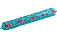 Akfix P635 ПУ Герметик в тубах 600 мл. Черный, шт Колбаса