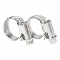 Хомут червячный 12-20мм. 50шт, ширина 0,7мм, (упак. 50 шт) REXANT