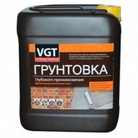 Грунт глуб.проник. 5кг, для наруж. и внутр. работ, акрил, VGT, ВД-АК-0301