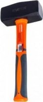 Кувалда 2 кг, фиберглассовая ручка обрезиненная Кратон