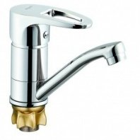 Смеситель для раковины, G.lauf, корот изл, с картриджем, хром, 4T4-B180