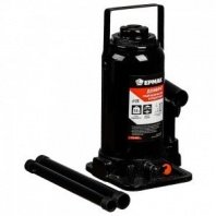 Домкрат гидравлический бутылочный 15 т, h подъема 230-460мм, ЕРМАК