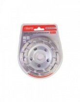 Чашка алмазная 125мм зачистная двухрядная, 20 сегментов Sturm