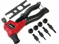 Заклепочник усиленный для резьбовых заклепок. Длина 200 мм. Профессиональный.