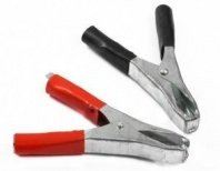 Зажимы для проводов 50А крокодил 2шт в комплекте