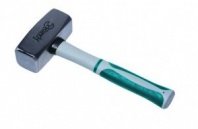 Кувалда 1 кг, фиберглассовая ручка, кованая, ручка 220 мм РемоКолор professional