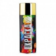 ЕРМАК Краска аэрозоль 400мл, золотистый металлик, яркое золото (9003/BG)