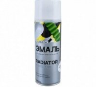 Эмаль Белая глянцевая 520мл Лакра д/радиаторов отопления аэрозольная Radiator 40
