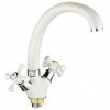 Смеситель для кухни, Эверест, с кран-буксой, бел, B42-0647