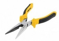 Длинногубцы 180мм, 2К рукоятки, PPC-7PX Pretul