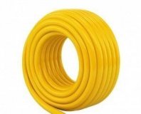 Шланг полив. 3-х слойный 3/4 50м армир., дачный, ПВХ, Сибртех